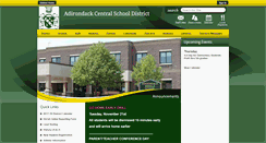Desktop Screenshot of adirondackcsd.org